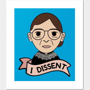 Ruth Bader Ginsburg RBG Posters and Art